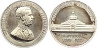 Haus Habsburg Versilberte Bronzemedaille Kronprinz Rudolf *1858, +1889, Erzherzog, Kronprinz von Österreich. -