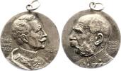Erster Weltkrieg versilberte Bronzemedaille Wilhelm II. und seine Verbündeten -