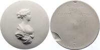 Brandenburg-Preußen Porzellanmedaille Luise, Gemahlin Friedrich Wilhelms III.. -
