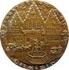 Frankfurt-Stadt Einseitige Bronzegussmedaille -