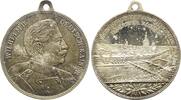 Brandenburg-Preußen versilberte Bronzemedaille Wilhelm II. 1888-1918. -