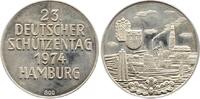 Hamburg-Stadt Silbermedaille -