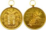 Belgien-St. Gilles, Stadt (grenzt unmittelbar an d vergoldete Bronzemedaille -