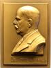 Tschechien Einseitige Bronzeplakette -