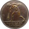Münchener Medailleure Einseitige Bronzegussmedaille Lommel, Friedrich -