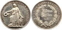 Silbermedaille 1852-1907 Baden-Durlach Friedrich I. 1852-1907. Vorzüglich - Stempelglanz