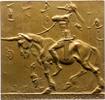 Kunstmedaillen Bronzeplakette Hofner, Otto -