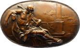 Kunstmedaillen Bronzemedaille ohne Signatur -