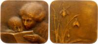 Kunstmedaillen Bronzeplakette Yencesse, Ovide -