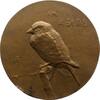Kunstmedaillen Einseitige Bronzegussmedaille Steidle, Alfred -