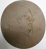 Kunstmedaillen einseitige Bronzegussmedaille Burgeff, Hans Karl -