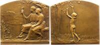 Kunstmedaillen Bronzeplakette Baudichon, René -