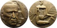 Medicina in nummis Bronzemedaille Wegelius, Carl *1905, +1990, Arzt, Radiologe und Kardiologe. -