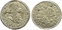 Haus Habsburg 3 Kreuzer Leopold I. 1657-1705. -