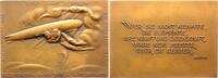 Luft- und Raumfahrt Bronzeplakette -