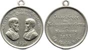 Sachsen-Albertinische Linie Zinnmedaille Johann 1854-1873. -