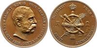 Sachsen-Albertinische Linie Bronzemedaille Albert 1873-1902. -