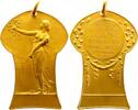 Kunstmedaillen Bronzeplakette ohne Signatur -