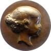Kunstmedaillen Einseitige Bronzegussmedaille Steidle, Alfred -