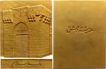 Syrien Bronzeplakette -