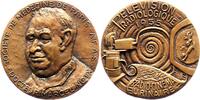 Medicina in nummis Bronzegussmedaille Noix, Marcel, Französischer Radiologe. -