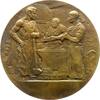 Kunstmedaillen Einseitige Bronzemedaille Dobinal, C. -
