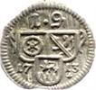 Bamberg, Bistum Einseitiger Pfennig Lothar Franz von Schönborn 1693-1729. -