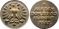 Bronzemedaille 1867 Frankfurt-Stadt  Sehr schön - vorzüglich