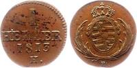 Sachsen-Albertinische Linie Cu Heller Friedrich August I. 1806-1827. -