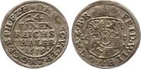 Brandenburg-Preußen 1/24 Taler Friedrich Wilhelm 1640-1688. -