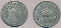 Denmark 4 Rigsbank skilling Christian VIII, 1 1/4 Sch, H 8A -