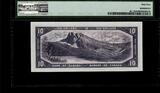Canada 10 Dollars 1954 Devil’s Face. Very scarce. PMG 64