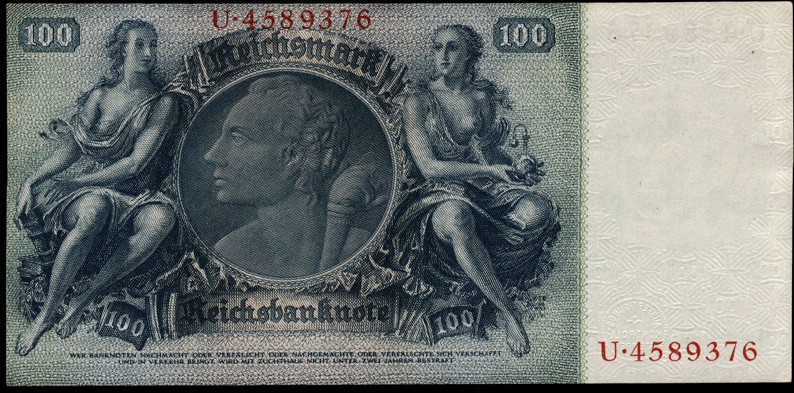 憧れ Grading Reichsmark【1935】『PMG GERMANY《Reichsbanknote》100