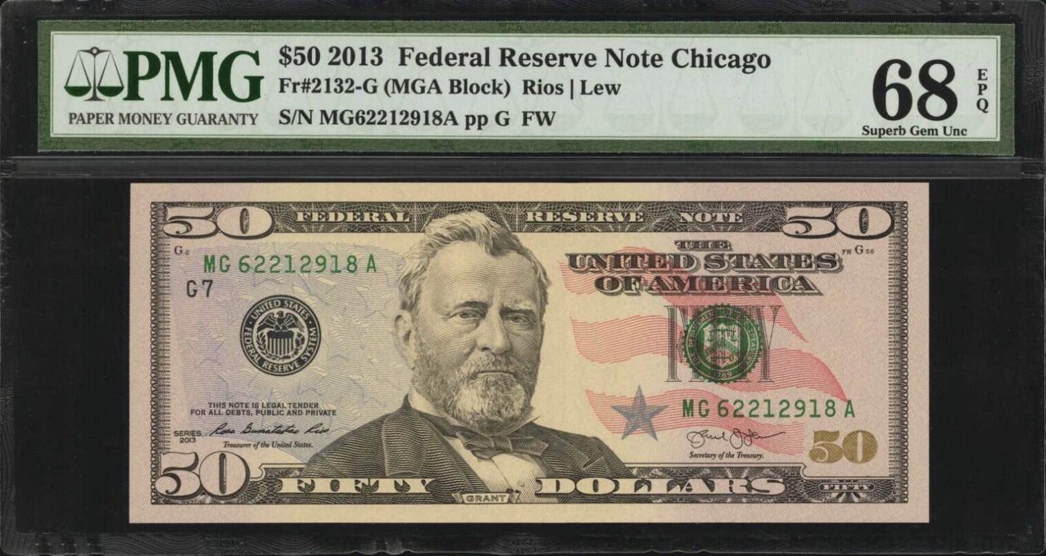 50 note. 50 Federal Reserve Note. Fifty Dollars 2013. United States 50 Fifty Dollars. USA today.