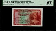 Spain 10 Pesetas 1935 No letter. The best know! PMG 67 EPQ 122.25 US$87.32 US$  +  29.11 US$ shipping