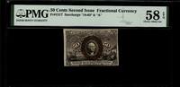 United States 50 CENTS Fr. 1317. Second Issue 1863. Very Scarce.