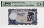 Spain 500 Pesetas 1971 PMG 67 EPQ 93.14 US$81.50 US$  +  29.11 US$ shipping