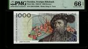 Sweden Beautiful! 1000 Kronor 1989 PMG 66 EPQ