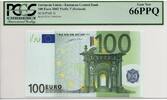 European Union Ireland. Signature Duisenberg. Scarce. 100 Euro 2002 PCGS66 PPQ