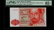 Spain 2000 Pesetas 1980 PMG 65 EPQ 145.54 US$  +  29.11 US$ shipping