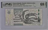 Faeroe Islands 500 Kronur 2011 PMG 68 442.43 US$343.47 US$  +  29.11 US$ shipping