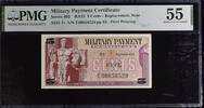 United States 5 Cents Series 692 Replacement. Scarce. PMG 55 378.40 US$  +  29.11 US$ shipping