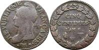 France Cinq centimes -