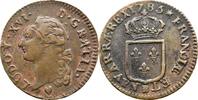 France Sol à l'écu Louis XVI -