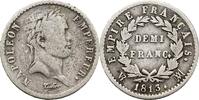 France Demi Franc Napoléon 1813 Marseille SS 104.79 US$  +  23.29 US$ shipping