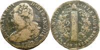 France 2 sols Francois 1792 Lille  S 40.75 US$  +  23.29 US$ shipping