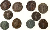 ANCIENT COINS - Billon LOT RÖMISCHE MÜNZEN (Claudius II) -