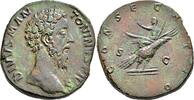 ANCIENT COINS - Sesterz MARCUS AURELIUS, Augustus 161-180 -