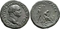 ANCIENT COINS - Sesterz VESPASIANUS, 69-79 -