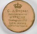 Netherlands Medal 1918 Centenary of the Seaside Resort Scheveningen